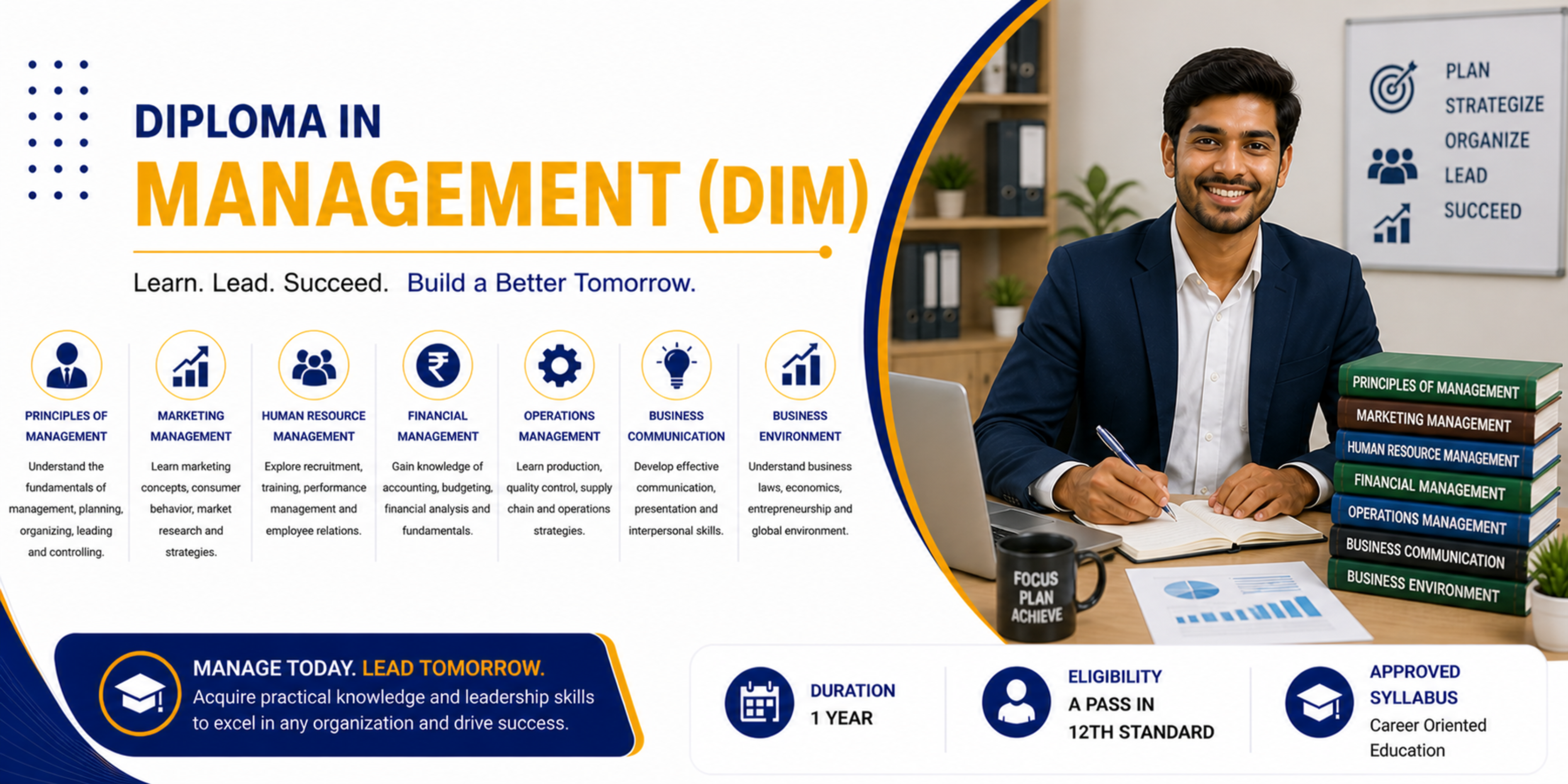Diploma in Management (DIM) in Coimbatore